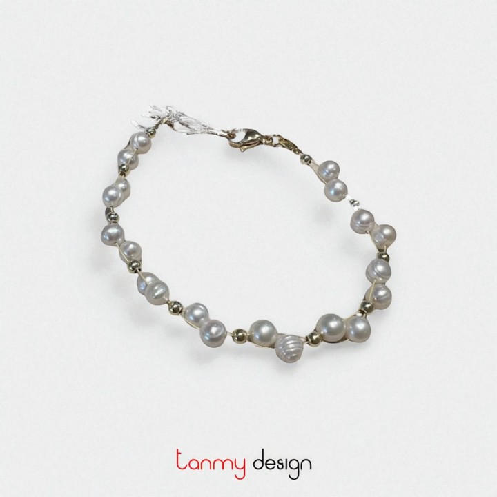 Round Pearl Bracelet